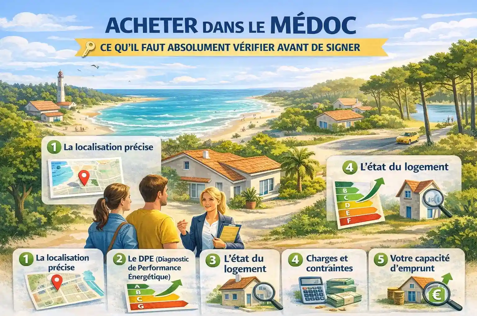 Acheter dans le Médoc