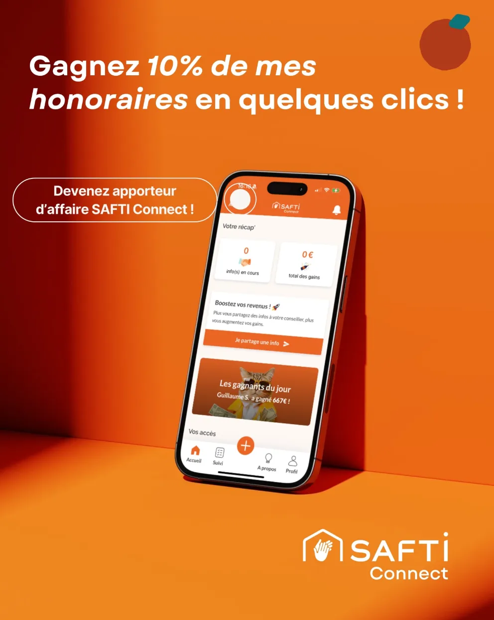 Devenez Apporteur d'affaire SAFTI